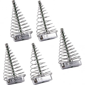 Кормушки огруженные плоские SALMO ДУБЛЬ набор №2