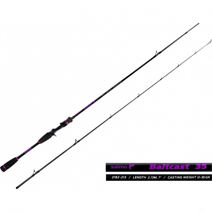 Спиннинг кастинговый SALMO SNIPER BAITCAST 35 2.13 2182-213
