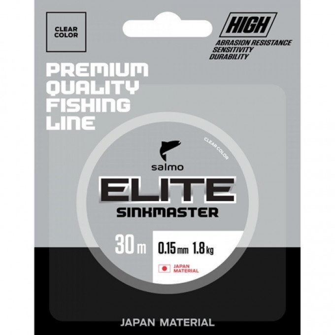 Леска монофильная зимняя SALMO Elite Sinkmaster 030/008 4511-008
